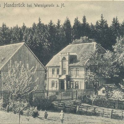 Bild vergrößern: PK_VI_0204 Wernigerode Ausflugsziele Forsthaus Hundsrück