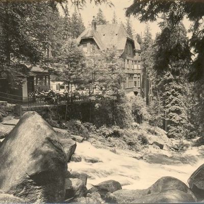 Bild vergrößern: PK_VI_0239 Wernigerode Ausflugsziele Hotel«Steinerne Renne