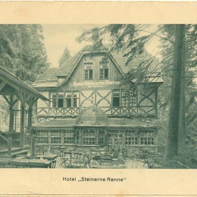 Bild vergrößern: PK_VI_0270 Wernigerode Ausflugsziele Hotel«Steinerne Renne