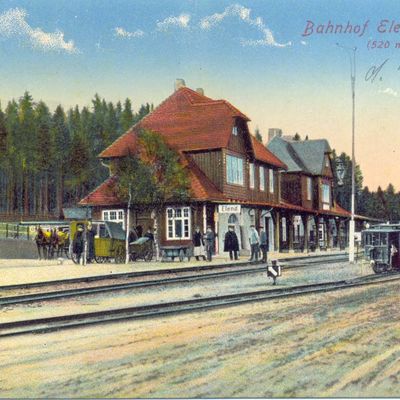 Bild vergrößern: PK_IX_0009 Wernigerode Harzquerbahn Bahnhof Elend