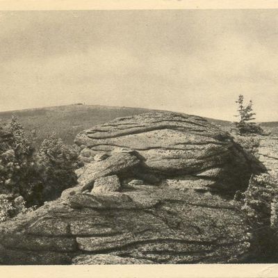 Bild vergrößern: PK_IX_0073 Wernigerode Brocken Kesselklippe mit Brocken