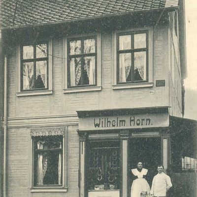 Bild vergrößern: PK_XI_0001 Wernigerode Gewerbe Fleischerei Wilhelm Horn