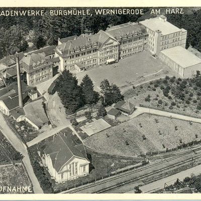 Bild vergrößern: PK_XI_0002 Wernigerode Industrie Schokoladenwerke Burgmühle