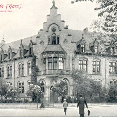 Bild vergrößern: PK_XIII_0007 Wernigerode Schulen Fürstl. Gymnasium