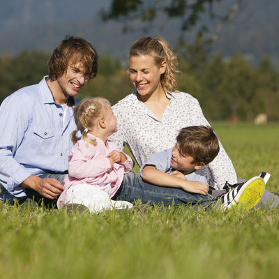 Familie mit Kindern