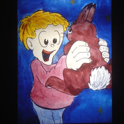 Wie Tom den Osterhasen vom Himmel holte