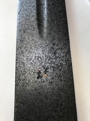 Detailaufnahme der Gravur
