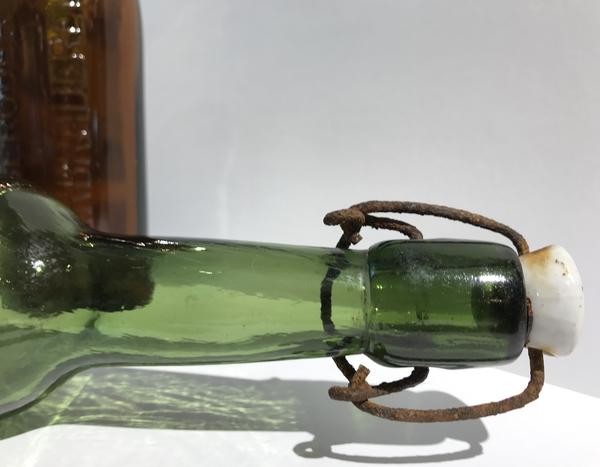 Detailaufnahme des Bügelverschlusses
