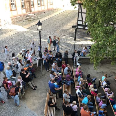 Theateraufführung des Parktheaters Edelbruch