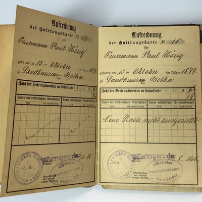 Quittungskarten
