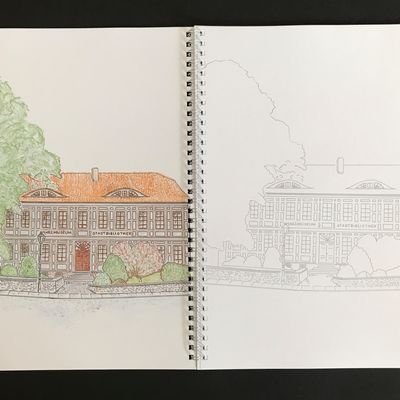 Malbuch Museum