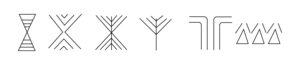Symbole der Bernburger Kultur
