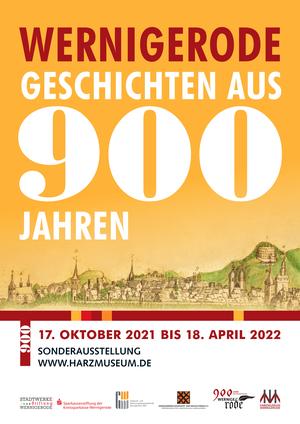 Plakat Wernigerode - Geschichten aus 900 Jahren
