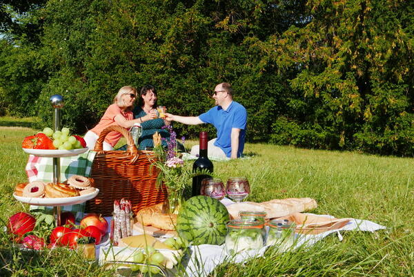 Bild vergrößern: Gartenträume Picknicktag