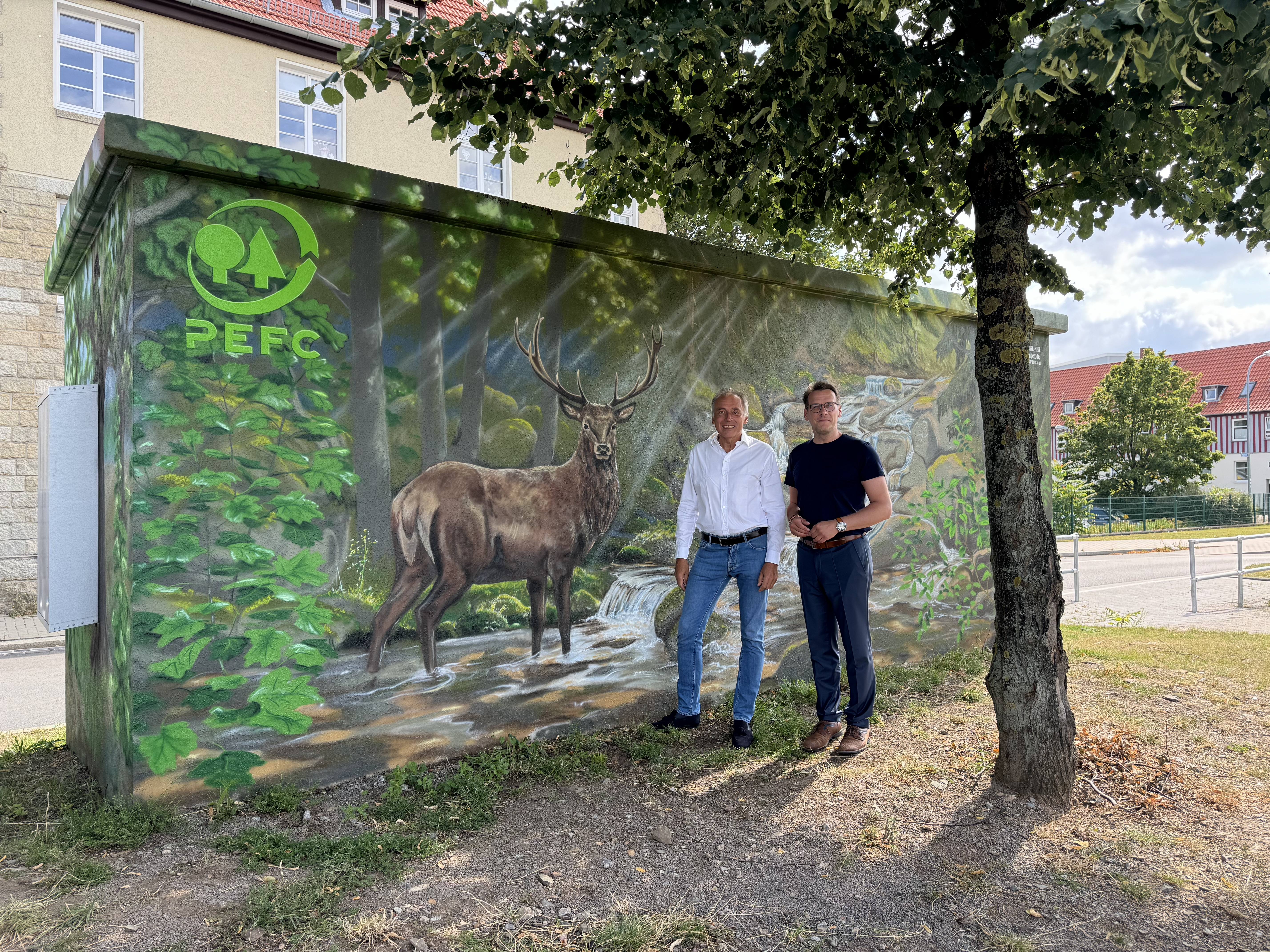 Ein Graffiti als Geschenk