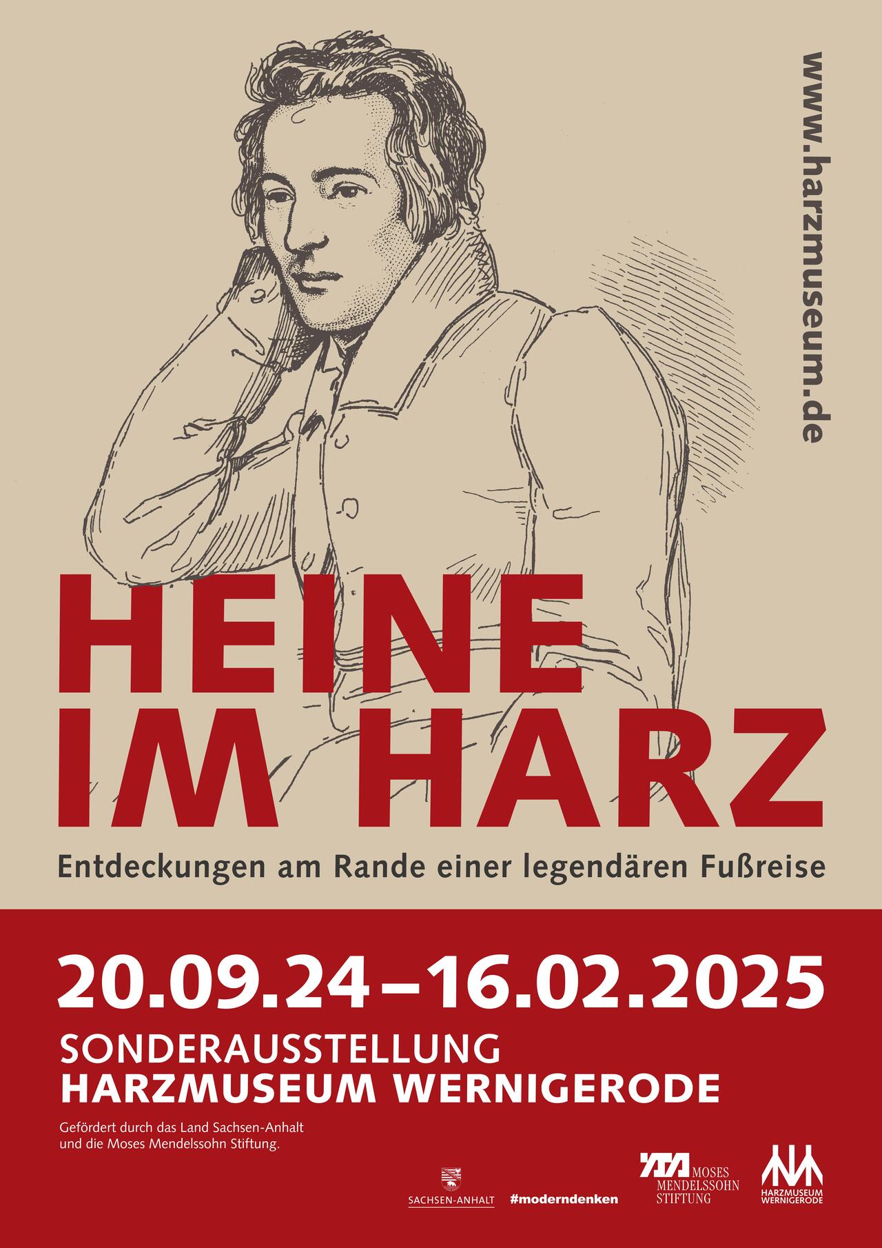 A1 Plakat Heinrich Heine Ausstellung 2024_final_vor_Landesfreigabe_20240719