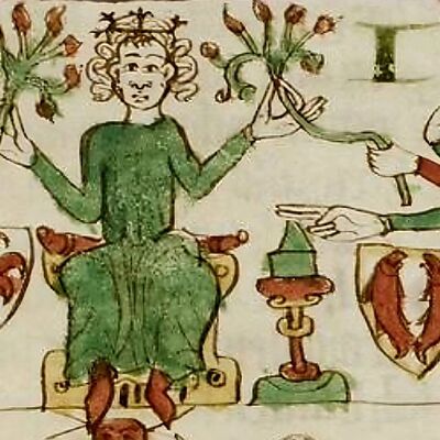 Bilderhandschrift_Sachsenspiegel_Heidelberg_Ausschnitt