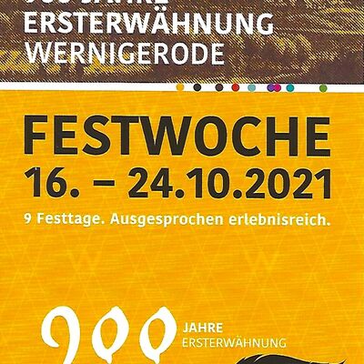 Bild vergrößern: Ausstellung 900 Jahre Ersterwähnung Wernigerodes 2021