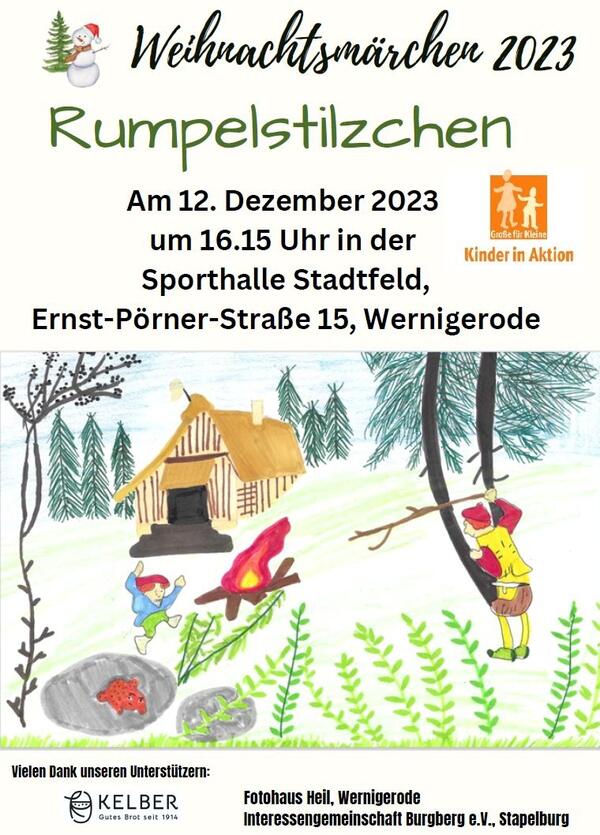 Weihnachtsmrchen 2023 Rumpelstilzchen