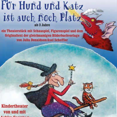 Fr Hund und Katz ist auch noch Platz!