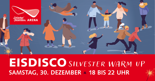 Eisdisco Silvester warm up, 30.12.2023 in der Schierker Feuerstein Arena