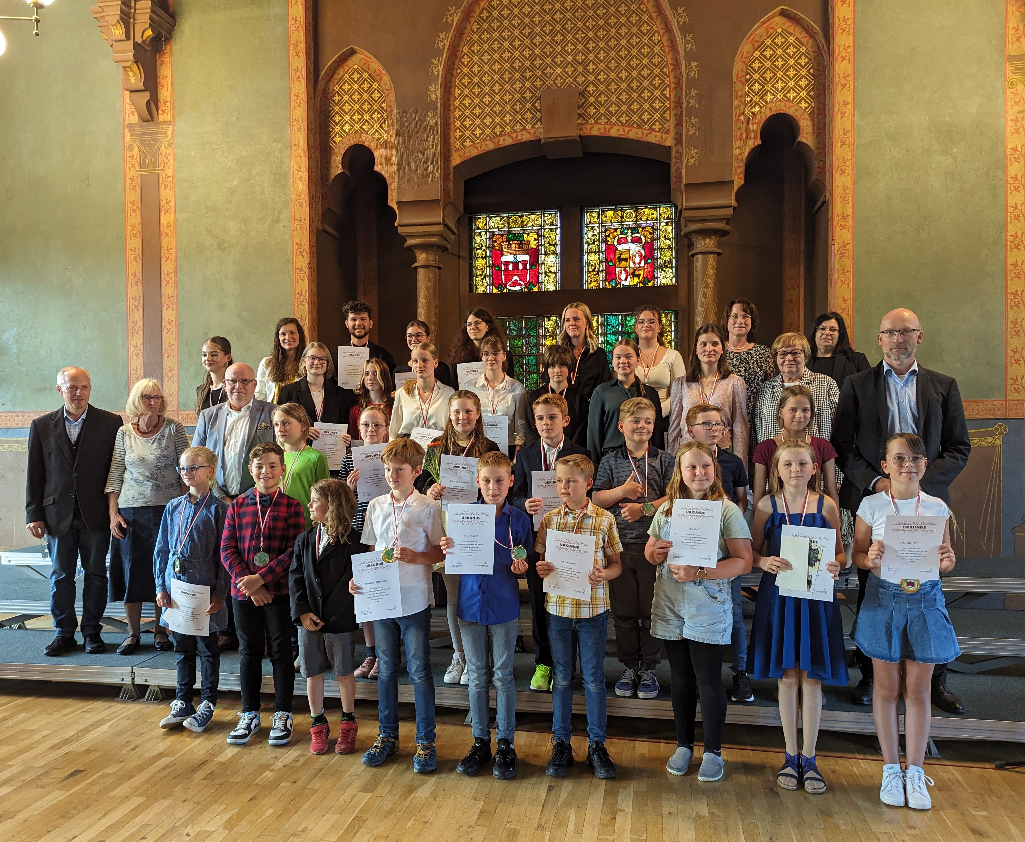 Preisträger des 27. Literaturwettbewerbs Wernigerode